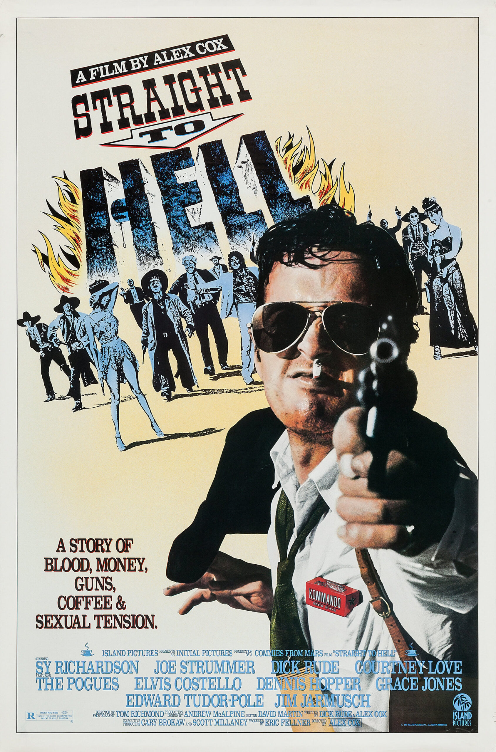 ดูหนังออนไลน์ฟรี Straight to Hell (1987)