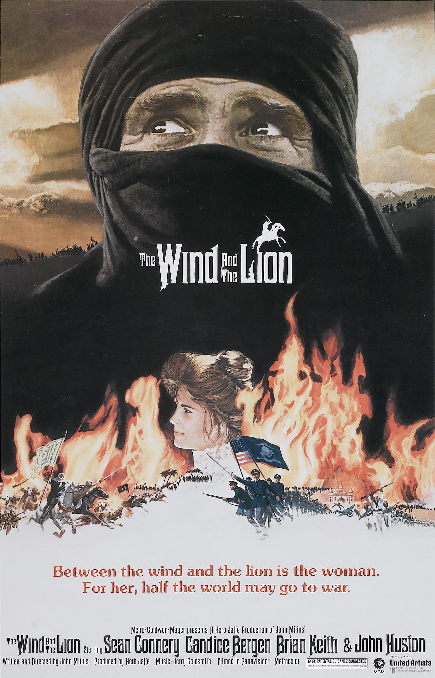ดูหนังออนไลน์ฟรี The Wind and the Lion (1975)